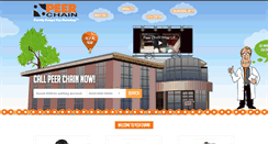 Desktop Screenshot of peerchain.com